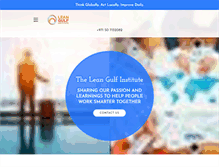Tablet Screenshot of leangulf.org